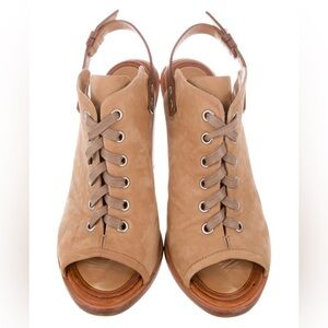 Rag & Bone 💕 Suede Lace-Up Booties - Sz 8.5